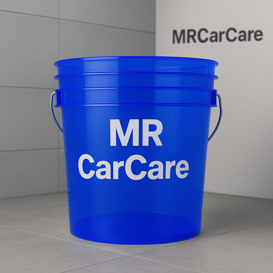 MRCarCare Bucket - Blue Transparant
